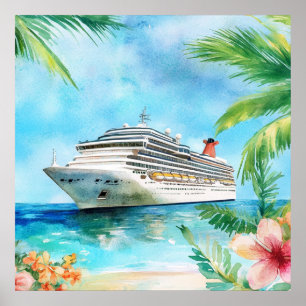 En sommar kryssning poster