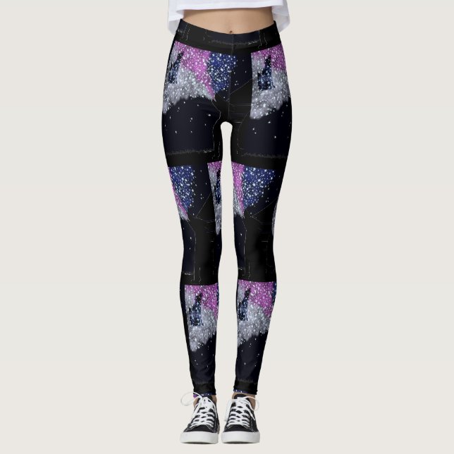 En sommar natt med Sirius  Leggings (Framsida)