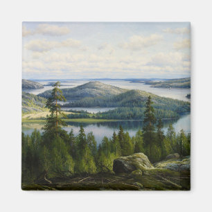 En sommardag i Sjö Paijanne, Waenerberg Magnet