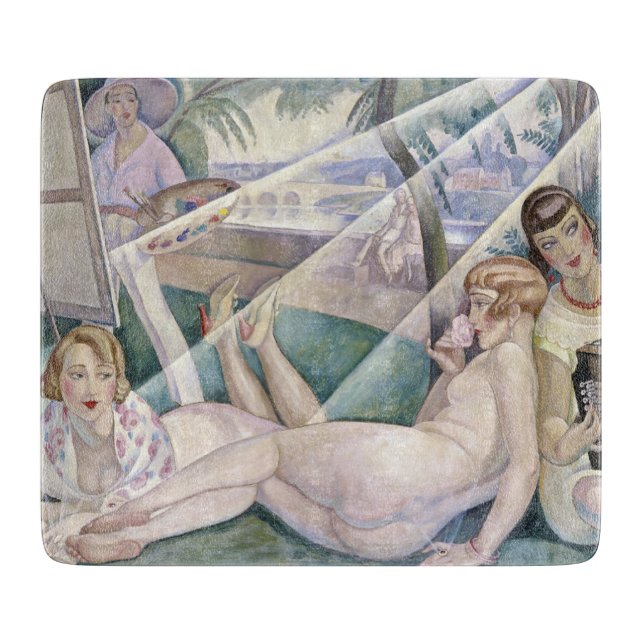 En sommardag (vackra kvinnor i Sol) (Framsidan)