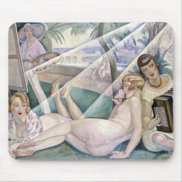 En sommardag (vackra kvinnor i Sol) Musmatta