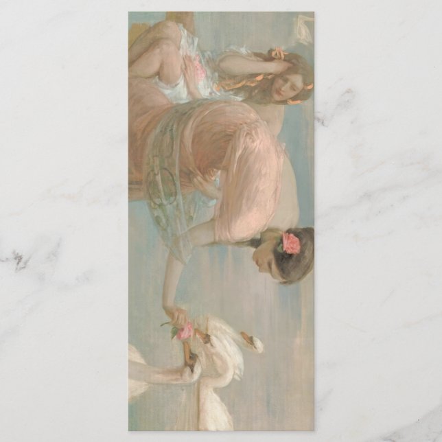 En sommarmorgon av Rupert Bunny (1897) bokmärke Meny (Framsida)