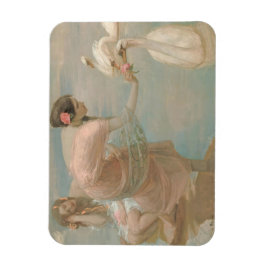 En sommarmorgon av Rupert Bunny (1897) Magnet