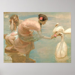 En sommarmorgon av Rupert Bunny Poster