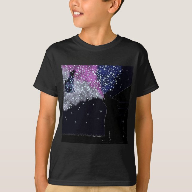 En sommarnatt med Sirius T Shirt (Framsida)
