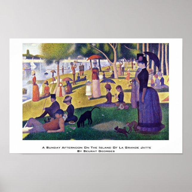 En Söndag eftermiddag på ön Poster (Framsidan)