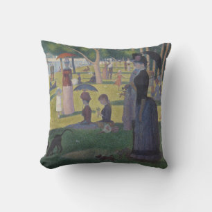 En söndag på La Grande Jatte, Georges Seurat 1884 Kudde