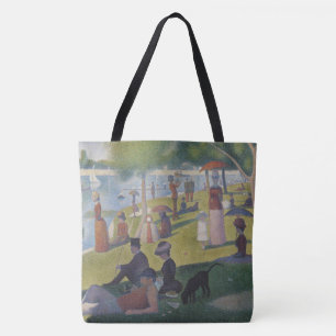 En söndag på La Grande Jatte, Georges Seurat 1884 Tygkasse