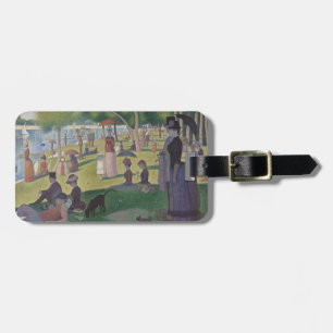 En söndageftermiddag av Georges Seurat Bagagebricka