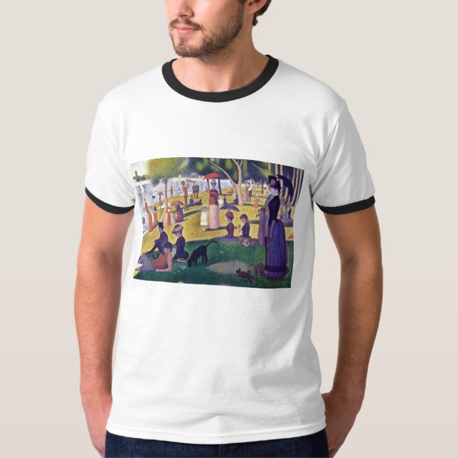 En söndageftermiddag på ön t shirt (Framsida)