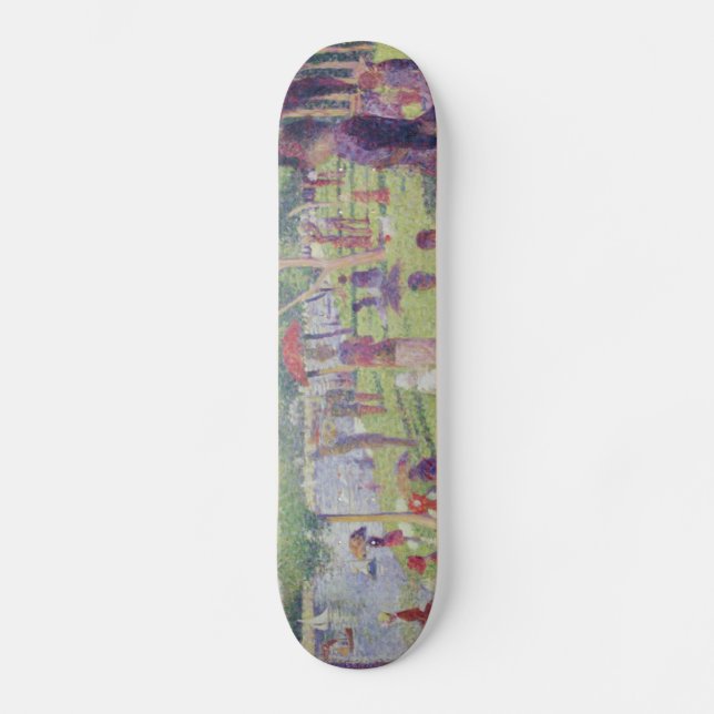 En söndageftermiddag… skateboard bräda 19,5 cm (Framsida)