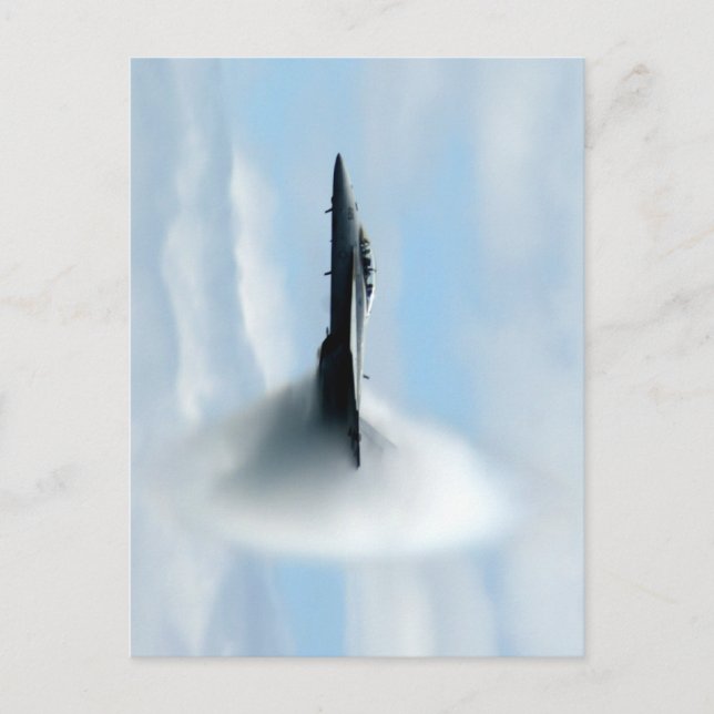 En Sonic Boom Vykort (Framsida)