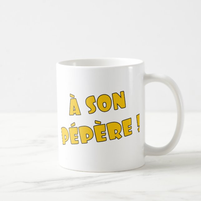 En sonpépère! kaffemugg (Höger)