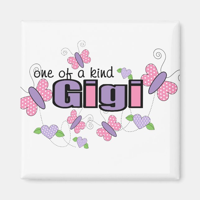En sorts Gigi Magnet (Framsidan)