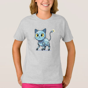 En söt 2000-talets robotkatt! t shirt