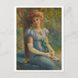 En söt blick av Emile Vernon Vykort
