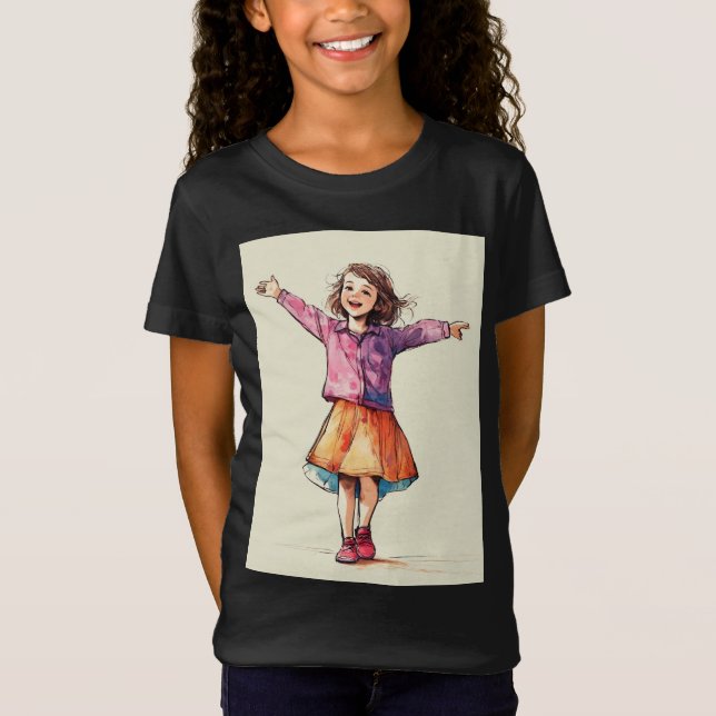 en söt bra att skjorta t shirt (Framsida)