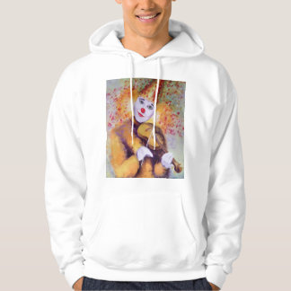 En söt clown som spelar fiolin hoodie