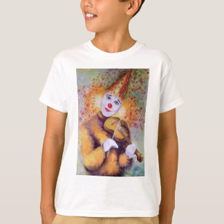 En söt clown som spelar fiolin t shirt