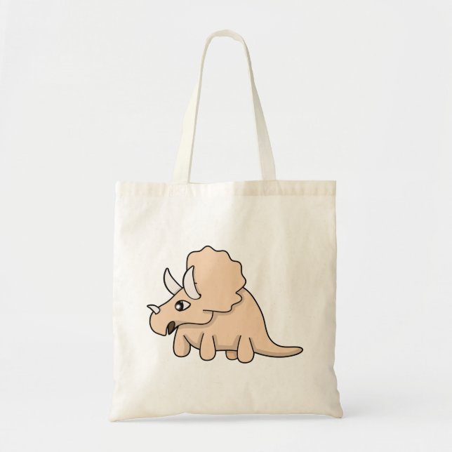 En söt dinosaur tygkasse (Framsidan)