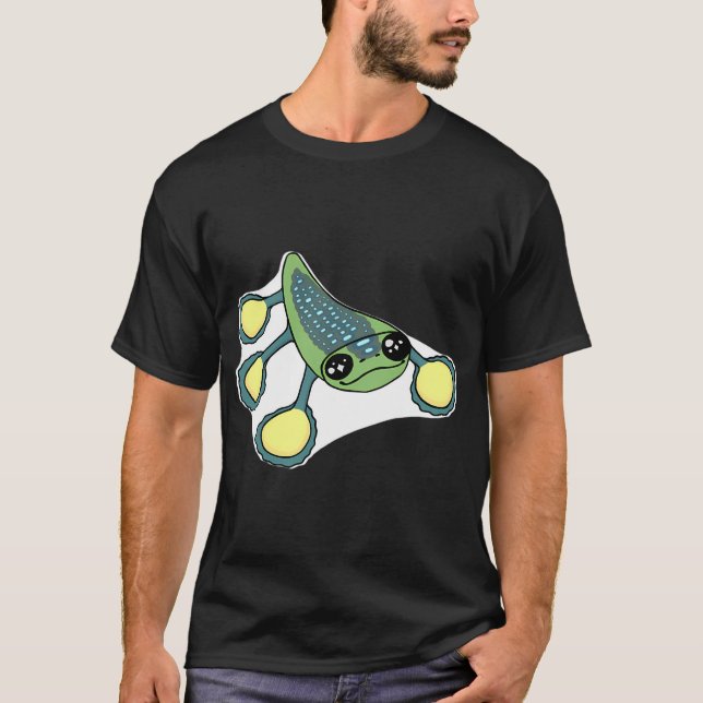En söt fisk från subnatica t shirt (Framsida)