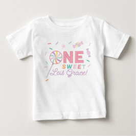 En söt födelsedagsskjorta för första födelsedagen t shirt