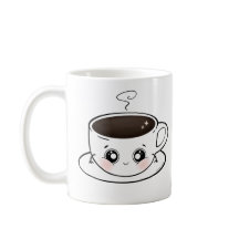 En söt kopp av kaffe - Kawaii