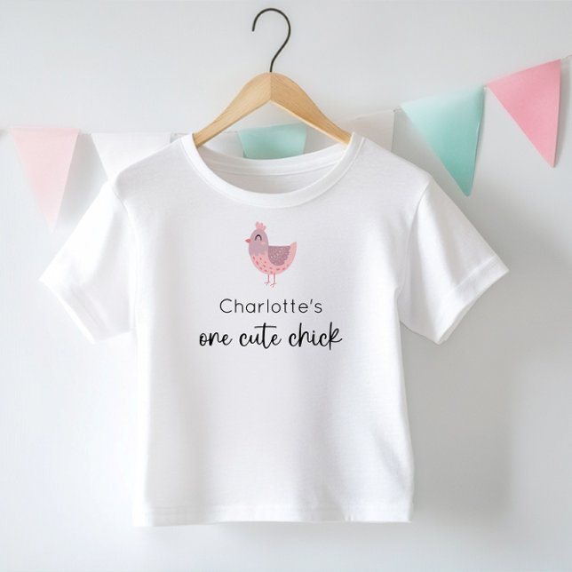 En söt kyckling födelsedag t shirt (Skapare uppladdad)