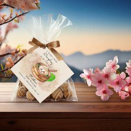 En söt liten dubbare Kwai Theme Baby Shower Gåvor Etiketter