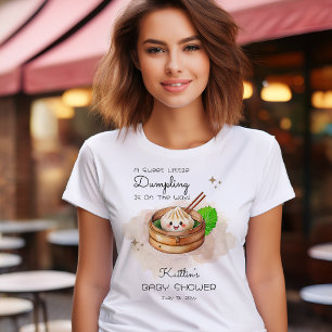En söt liten dumplings Kwai-tema baby shower T Shirt