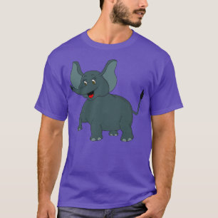 En söt liten elefant t shirt