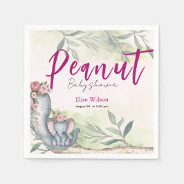 En söt liten jordnöt är på väg pappersservett