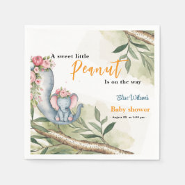 En söt liten jordnöt är på väg pappersservett