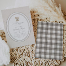 En söt liten jordnöt Könsneutral baby shower