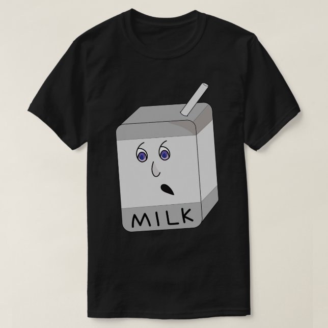 En söt liten Mjölk-ton T Shirt (Design framsida)