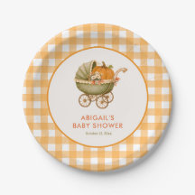 En söt liten pumpa höst baby shower
