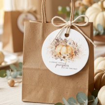 En söt liten pumpa Neutral baby shower