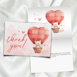 En söt, liten Valentine är på väg mot babyskor Tack Kort