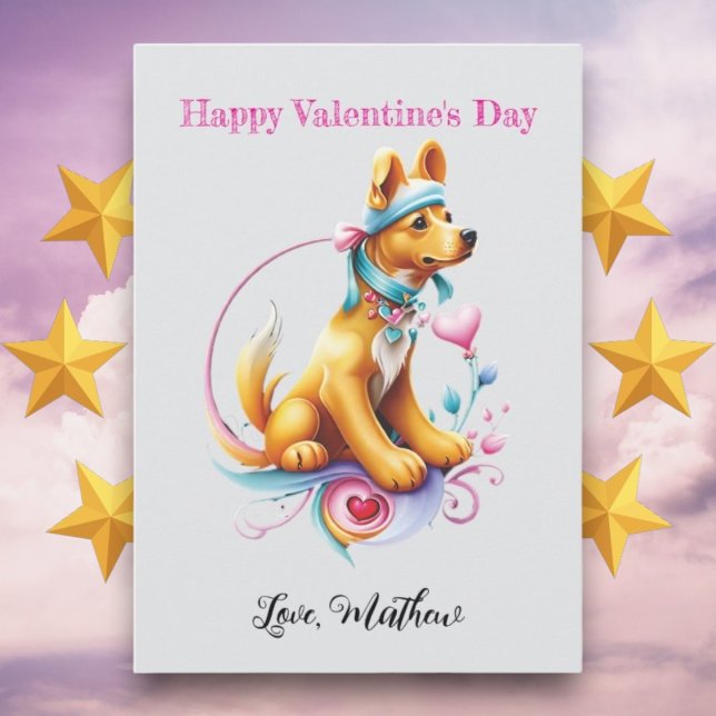 En söt marionett julkort (Skapare uppladdad)