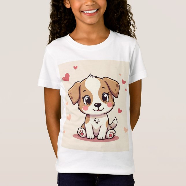 en söt marionett t shirt (Framsida)