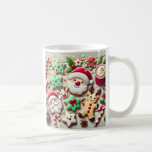 En söt och söt julkaka mugg (Höger)