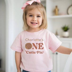 En söt paj 1-årsdag t shirt
