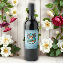 En söt tecknad stil renar