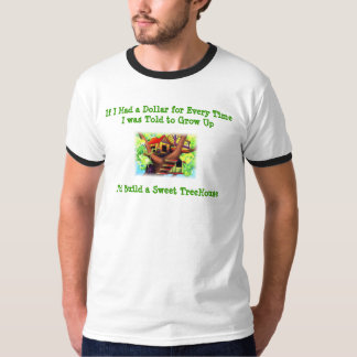 En söt TreeHouse Tee Shirt