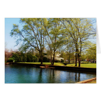 En Söt Vår-dag i parken Hälsningskort