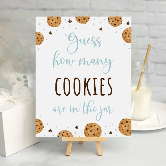 En sötad Cookie-födelsedag vet hur många spel Poster (Skapare uppladdad)