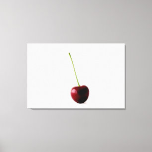 En sötkörsbärsswaccna med 36 x 24 (90 x 60 cm) canvastryck