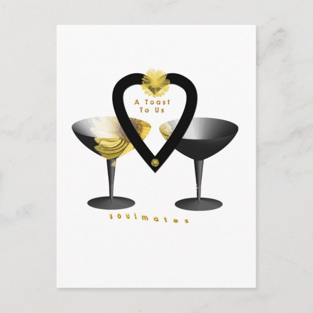 "En soulmatsmatta"* Vykort (Framsida)