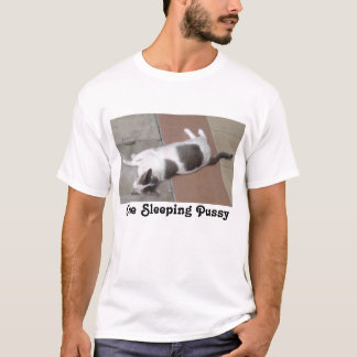 En sova Pussynattlinne T-shirt