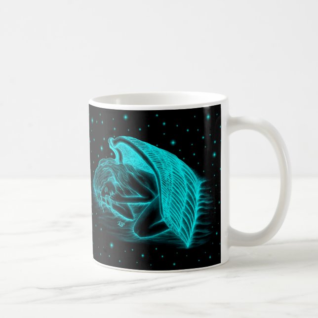 En sovande ängel kaffemugg (Höger)
